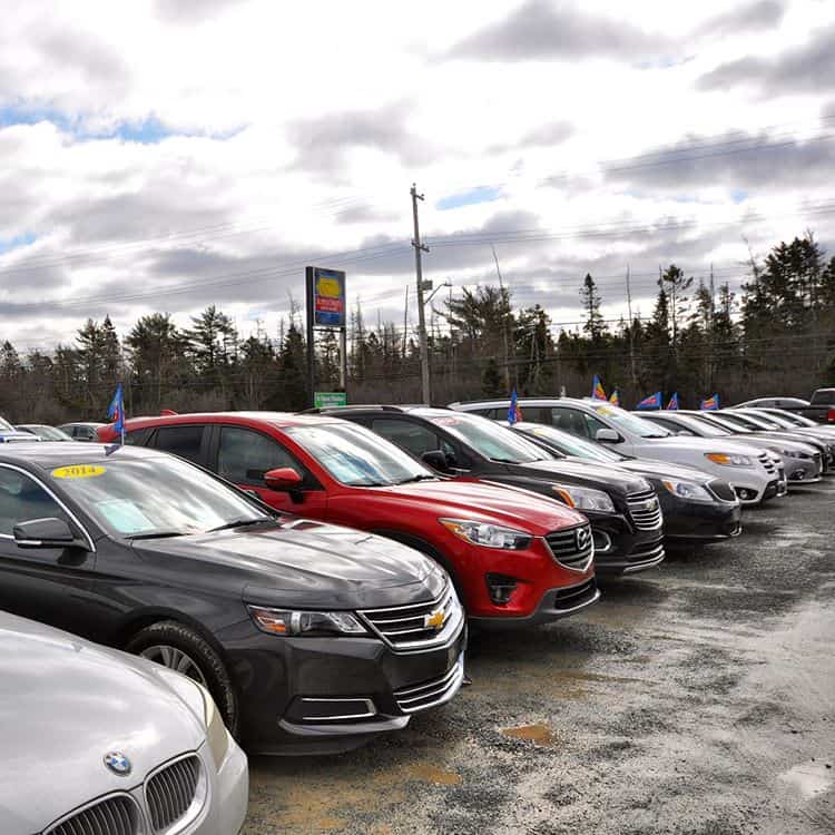 Variety of pre-owned cars trucks and SUVs available at Super Dave's Auto Sales in Atlantic Canada